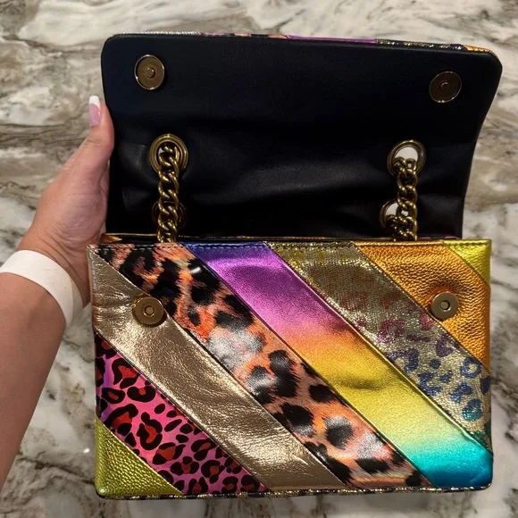 Kurt Geiger NWOT Vibrant Print Shoulder Bag - Picture 12 of 14